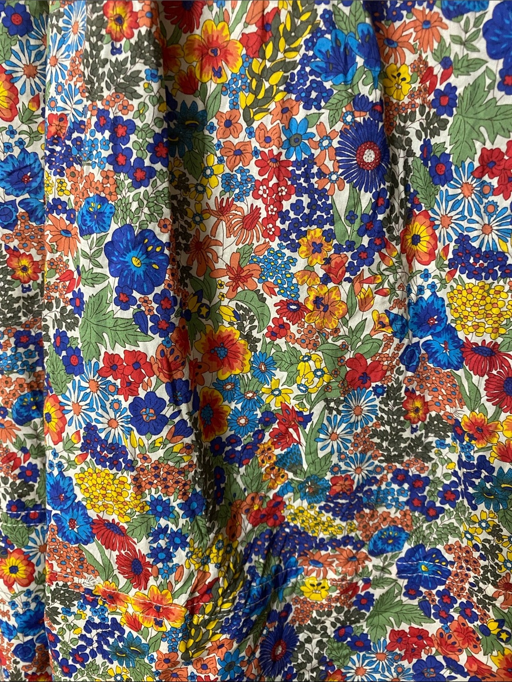 J. Crew Liberty Margaret Annie Floral Print Shirt Dress Women's Size 2 - Picture 4 of 8